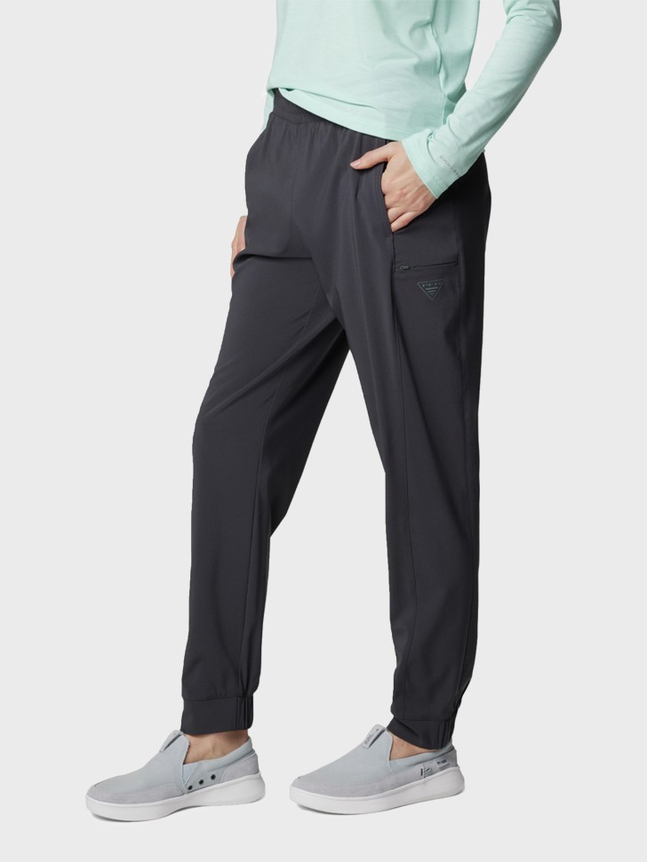 Брюки женские Columbia PFG Uncharted™ Pull On Pant серые 2078441-011 изображение 4