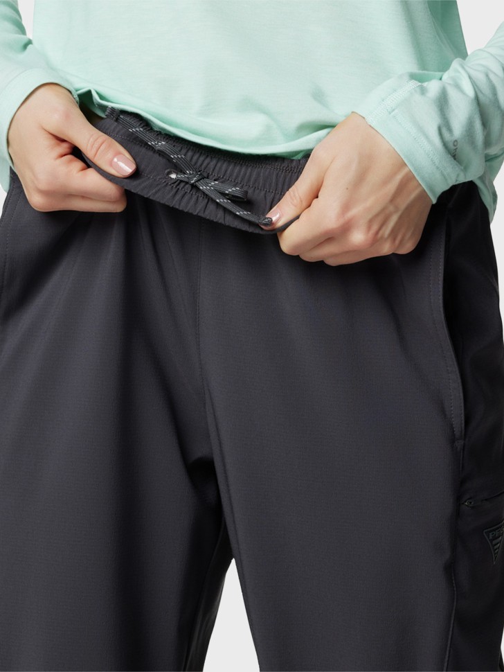 Брюки женские Columbia PFG Uncharted™ Pull On Pant серые 2078441-011 изображение 5