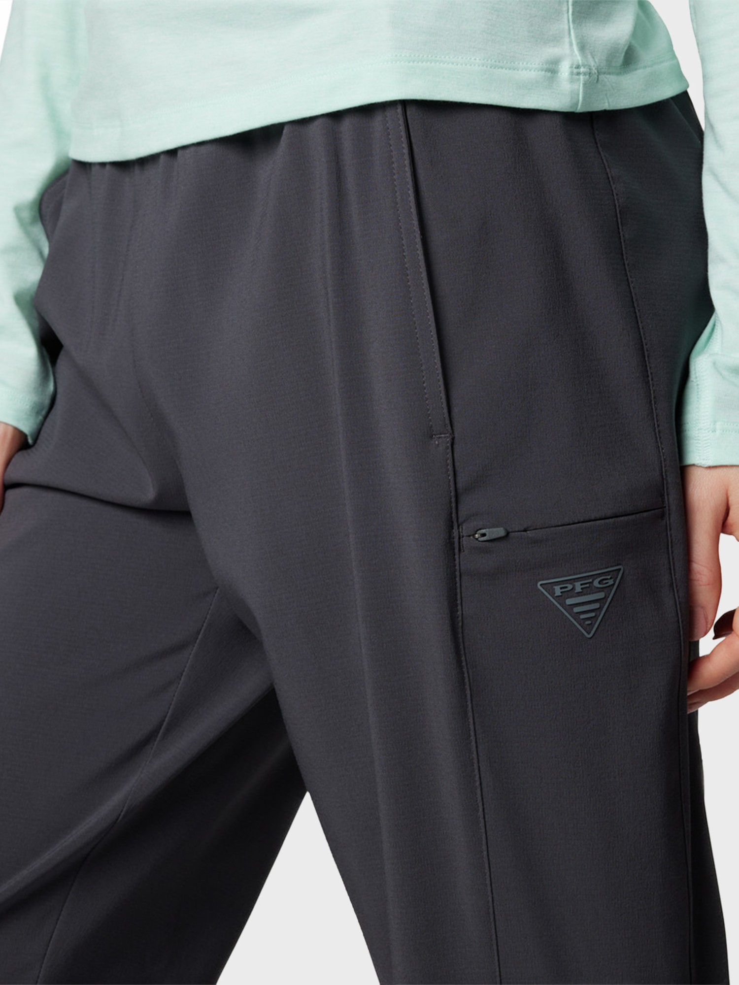 Брюки женские Columbia PFG Uncharted™ Pull On Pant серые 2078441-011 изображение 7