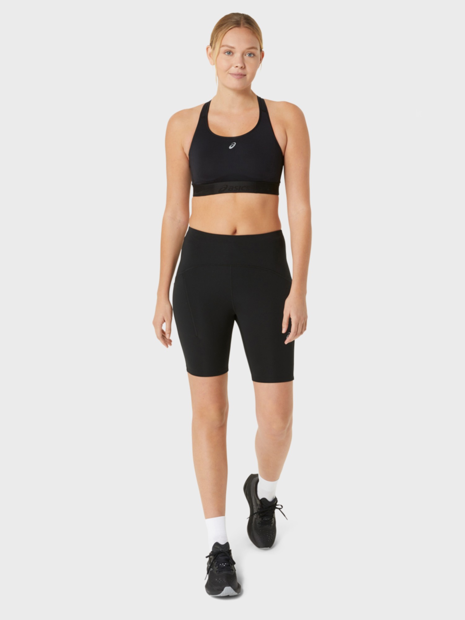 Бра женский Asics ROAD COMPRESSION BRA черный 2012C995-001 изображение 2