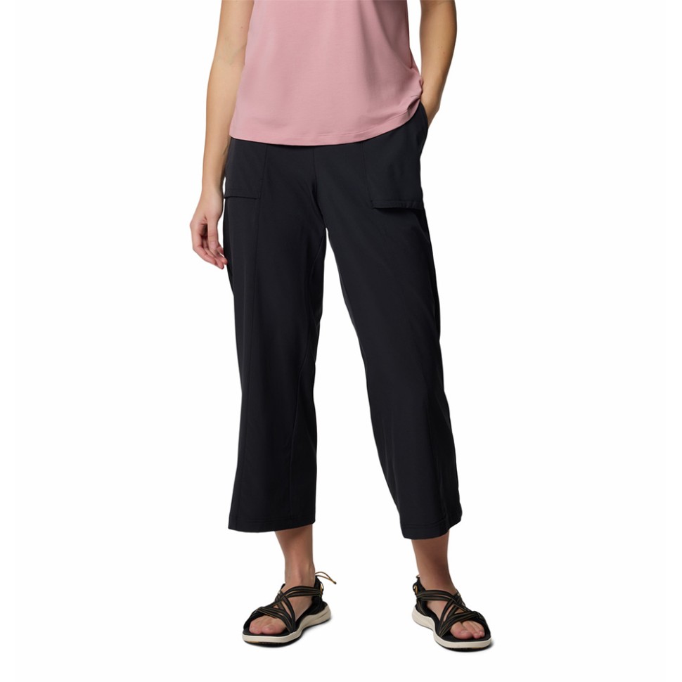 Штани жiночi Columbia Boundless Beauty™ Wide Capri II чорні 2122101-010 — фото 1