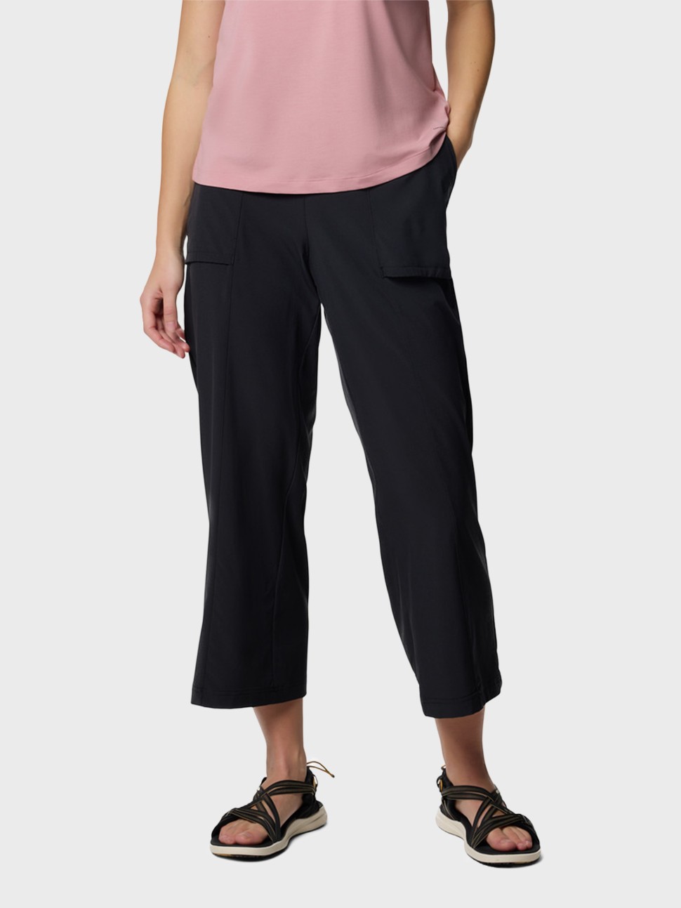 Штани жiночi Columbia Boundless Beauty™ Wide Capri II чорні 2122101-010 — фото 2