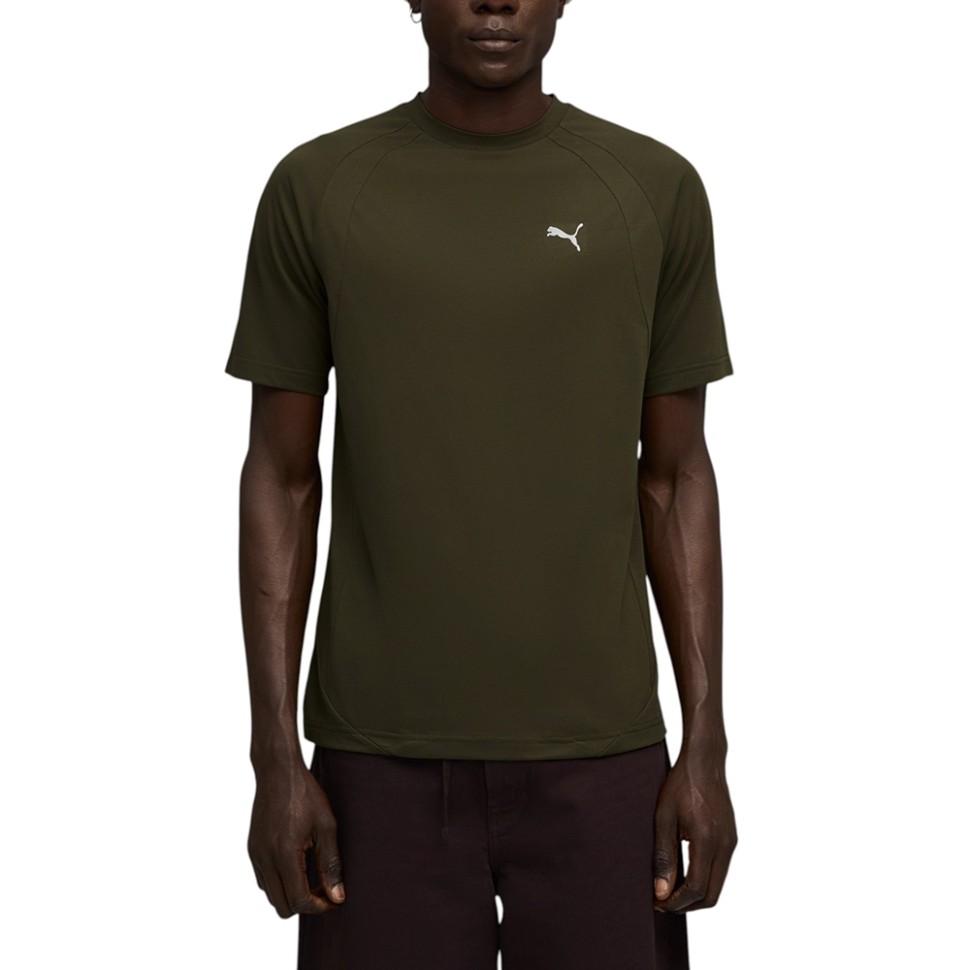 Футболка чоловіча Puma EVOSTRIPE Tee хакі 68822970 — Sport City Футболка чоловіча Puma EVOSTRIPE Tee хакі 68822970