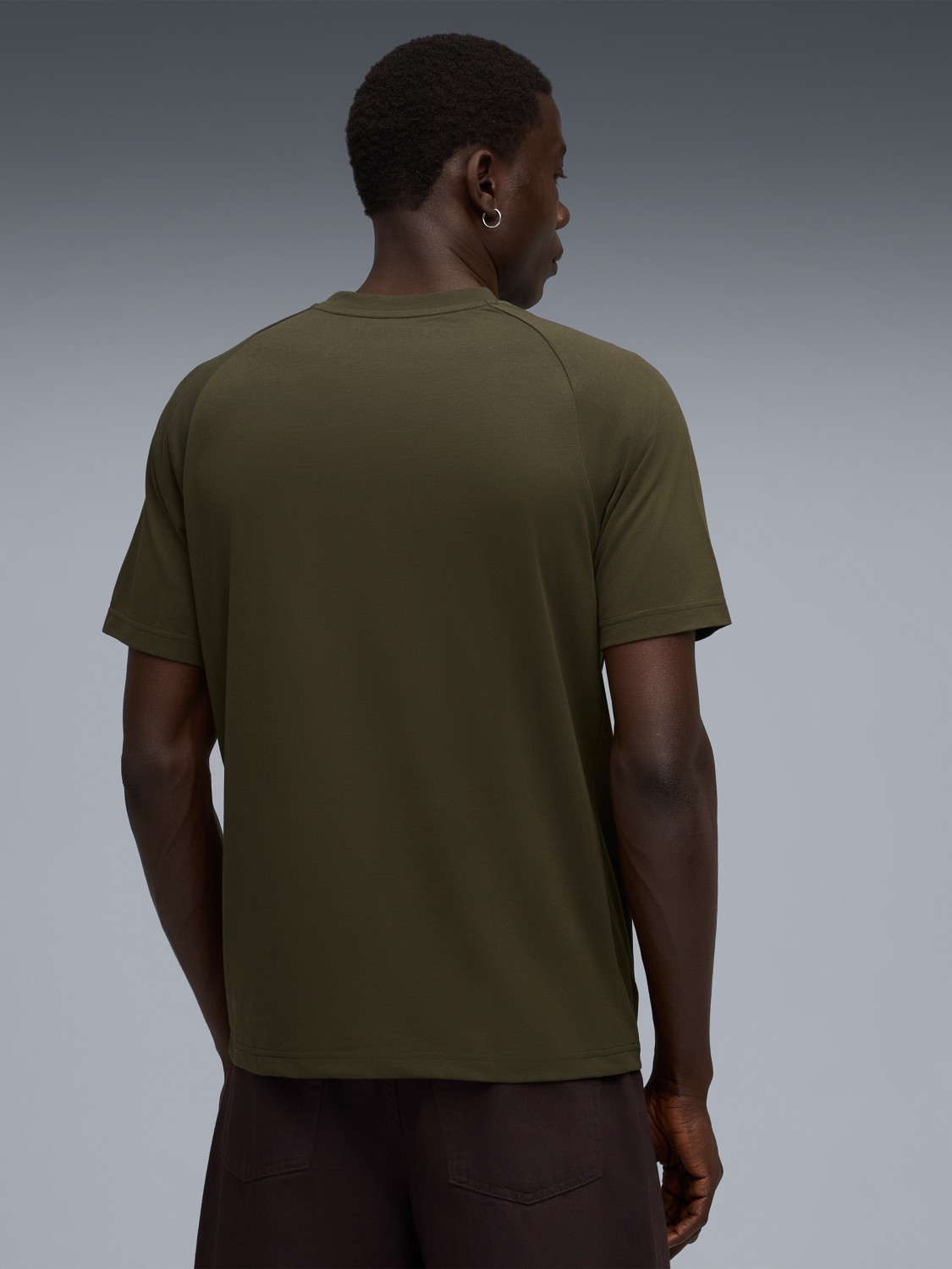 Футболка мужская Puma EVOSTRIPE Tee хаки 68822970 изображение 3