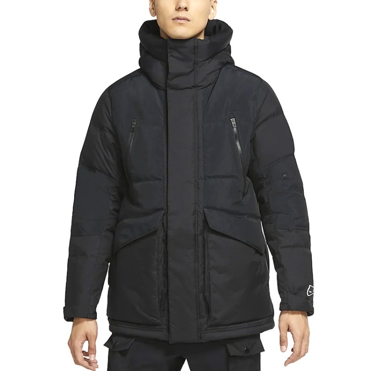 Куртка чоловіча Nike M Nww Dwn Fil City Parka Rpl чорна CU4392-010  изображение 1
