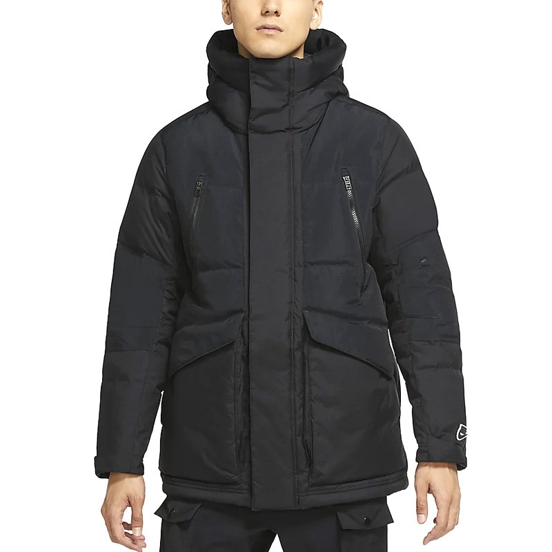 Куртка чоловіча Nike M Nww Dwn Fil City Parka Rpl чорна CU4392-010 — фото 1