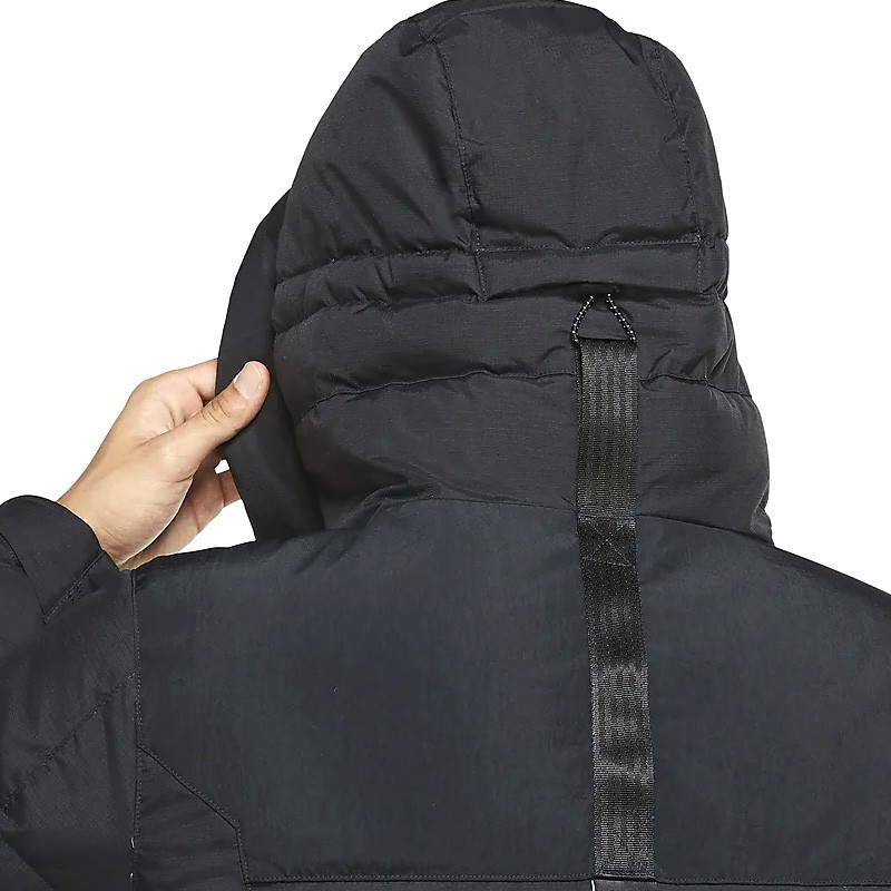 Куртка чоловіча Nike M Nww Dwn Fil City Parka Rpl чорна CU4392-010 — фото 3