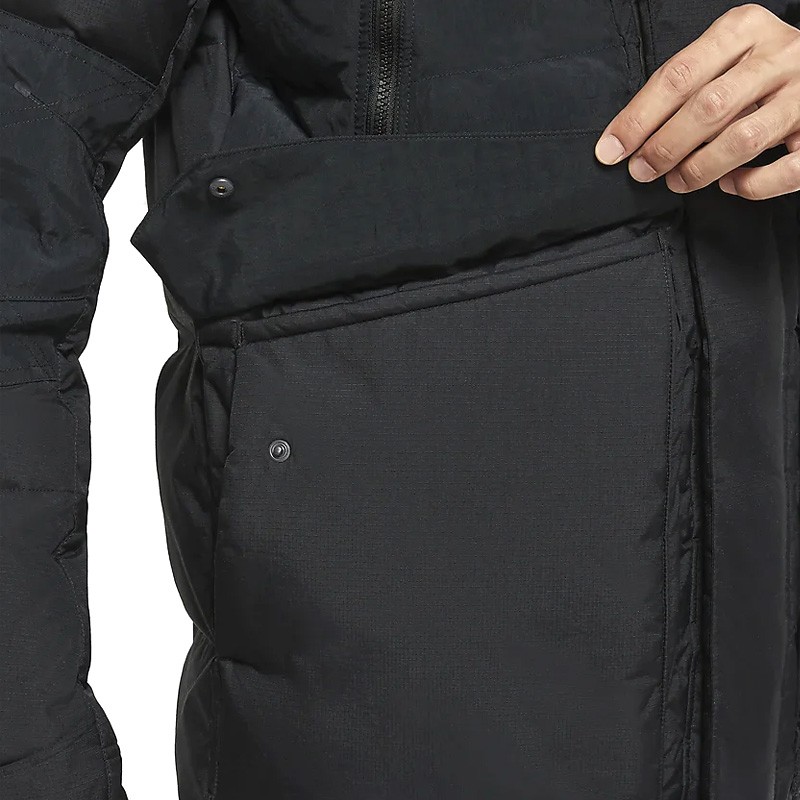 Куртка чоловіча Nike M Nww Dwn Fil City Parka Rpl чорна CU4392-010 — фото 4