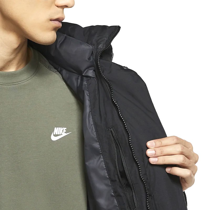 Куртка чоловіча Nike M Nww Dwn Fil City Parka Rpl чорна CU4392-010 — фото 6