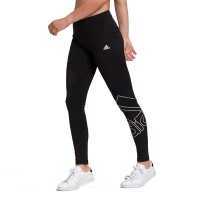 Леггинсы женские Adidas W Fav Q1 Leg черные GM5535 изображение 2