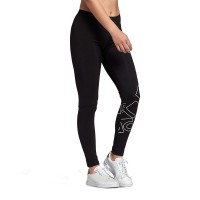 Леггинсы женские Adidas W Fav Q1 Leg черные GM5535 изображение 4