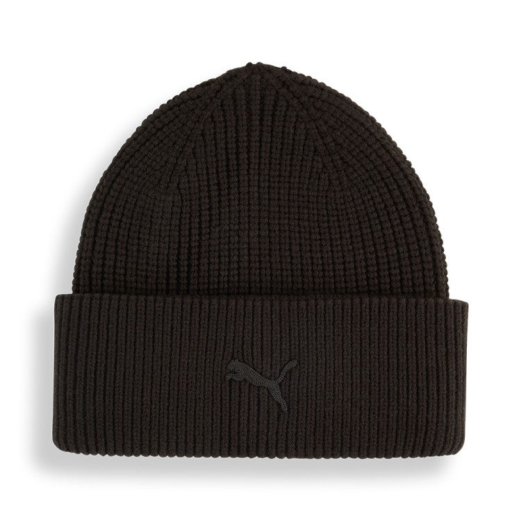 Шапка  Puma WARDROBE ESS Mid Crown Beanie черная 02640801