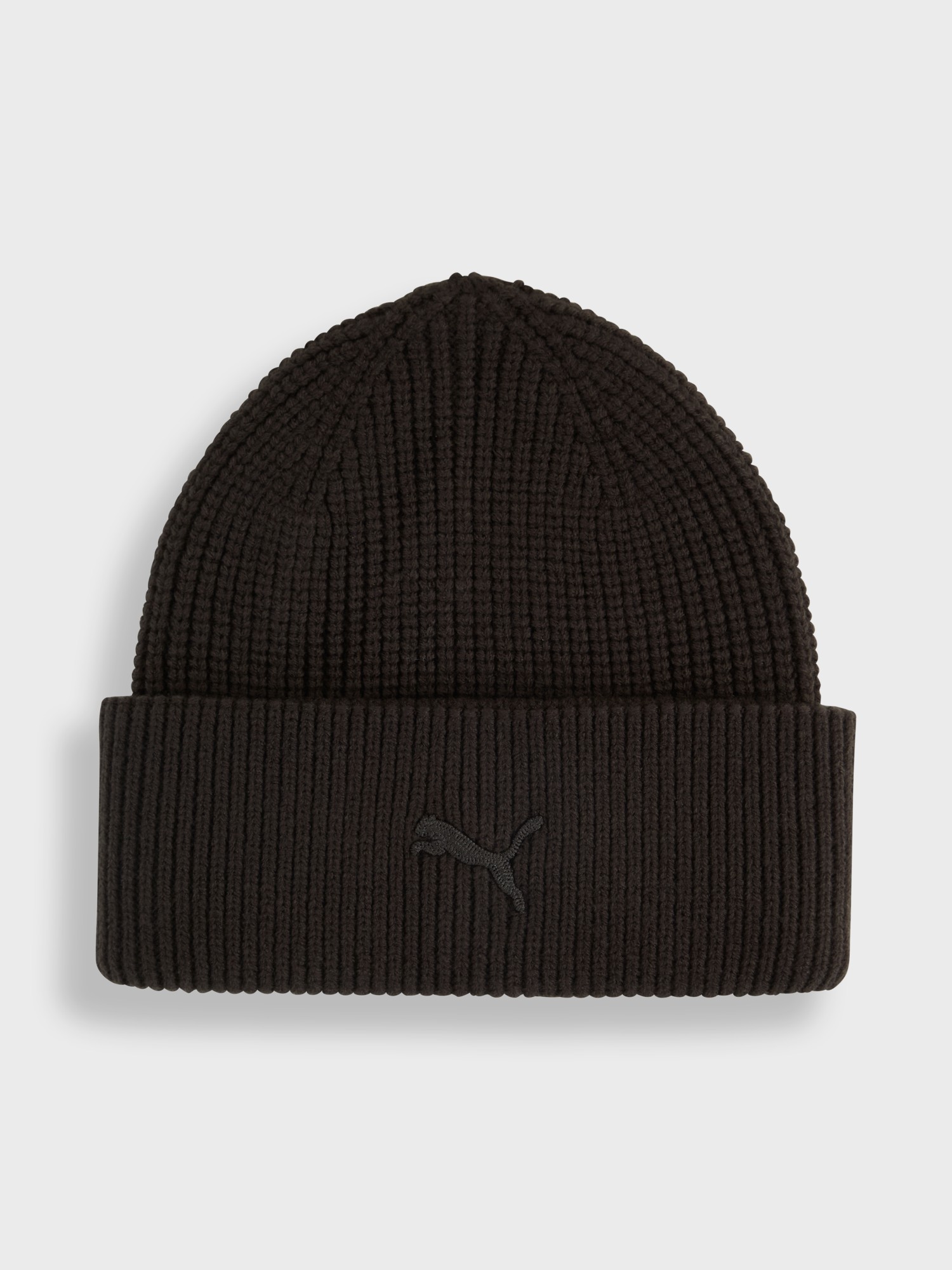 Шапка  Puma WARDROBE ESS Mid Crown Beanie черная 02640801 изображение 2