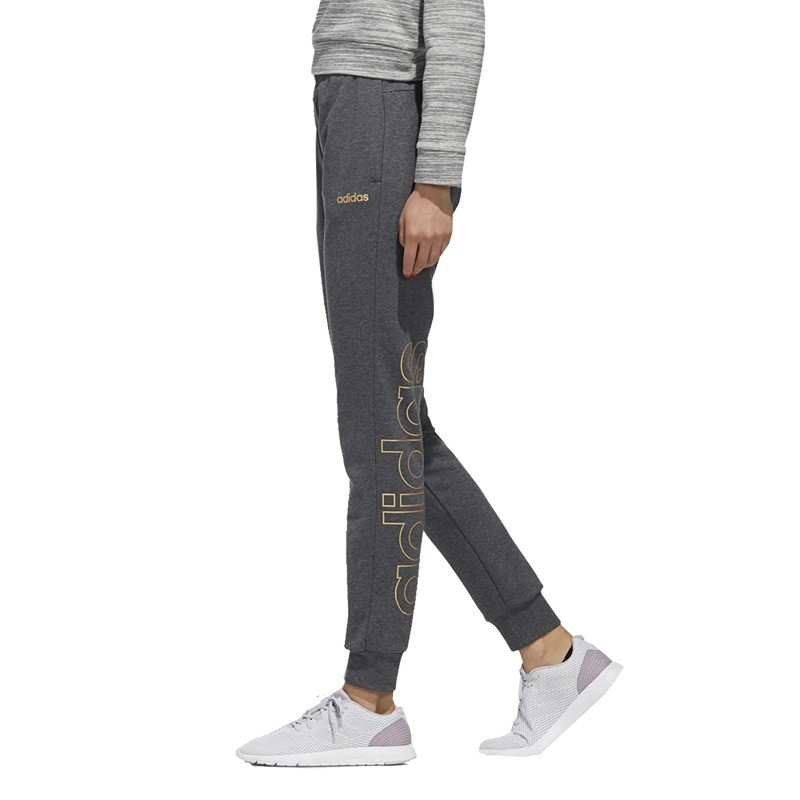 Брюки женские Adidas E Branded серые FL9292 изображение 2