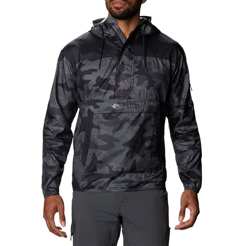 Ветровка мужская Columbia Challenger™ Windbreaker черная 1714291-015 — фото 1
