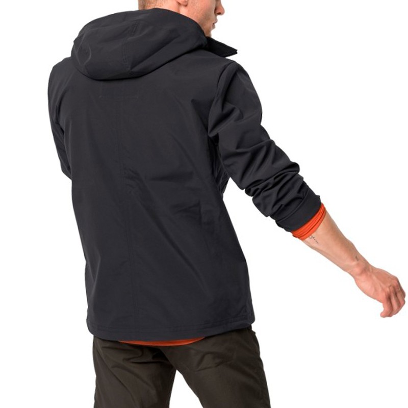 Вітрівка чоловіча Jack Wolfskin Summer Storm Jacket M темно-сіра 1305951-6350 — фото 4