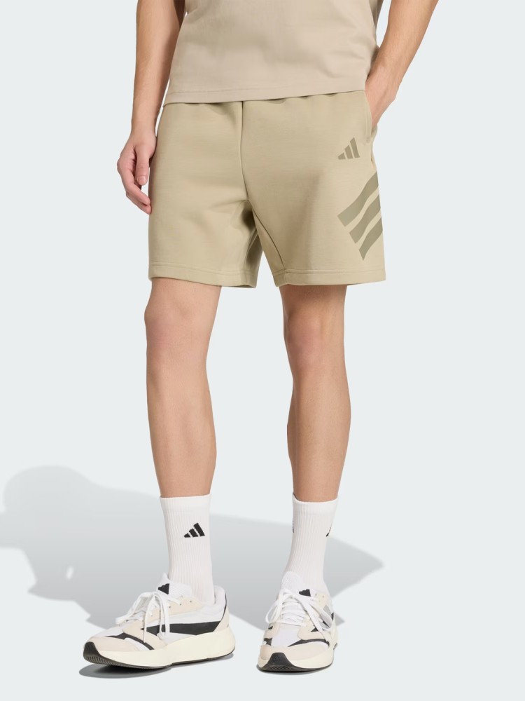 Шорты мужские Adidas M FI 3S SHO хаки KD5245 изображение 3