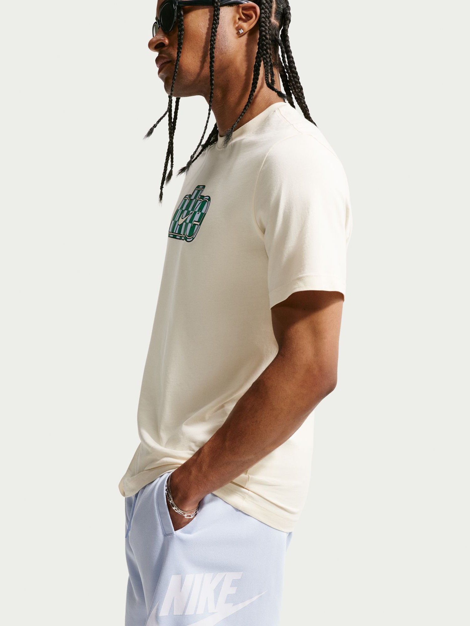 Шорты мужские Nike M NK CLUB ALUMNI FT SHORT голубые FQ4950-407 изображение 3
