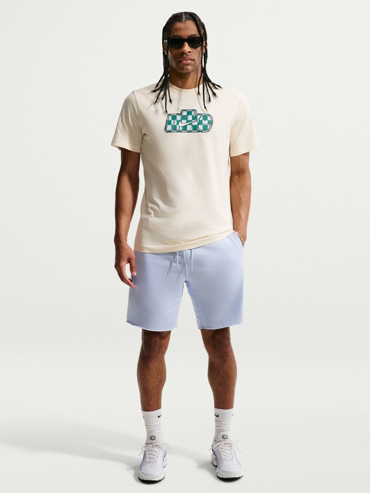 Шорты мужские Nike M NK CLUB ALUMNI FT SHORT голубые FQ4950-407 изображение 5