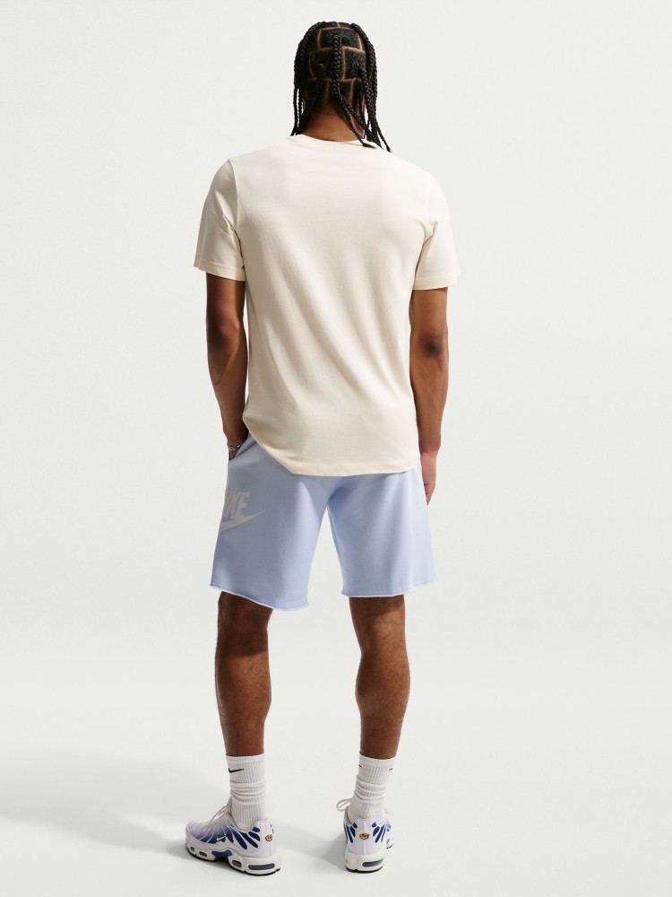 Шорты мужские Nike M NK CLUB ALUMNI FT SHORT голубые FQ4950-407 изображение 6