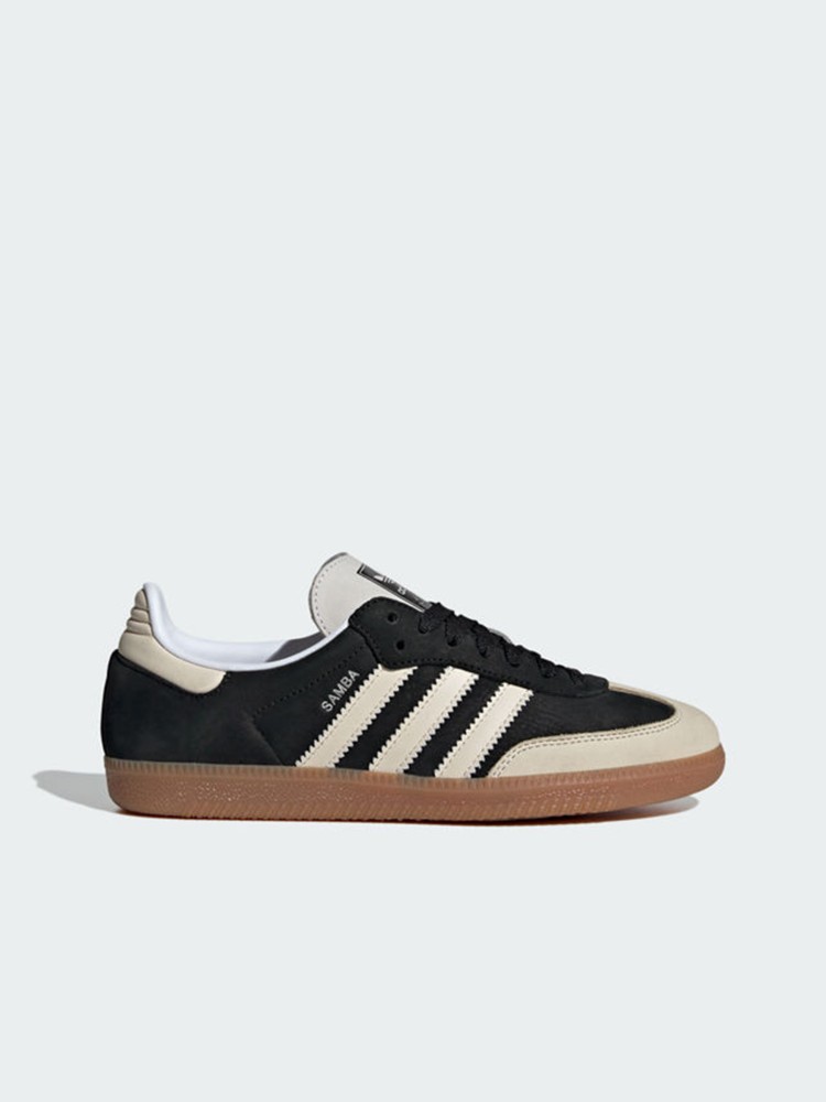 Кроссовки женские Adidas SAMBA OG W черные IE5836 изображение 2