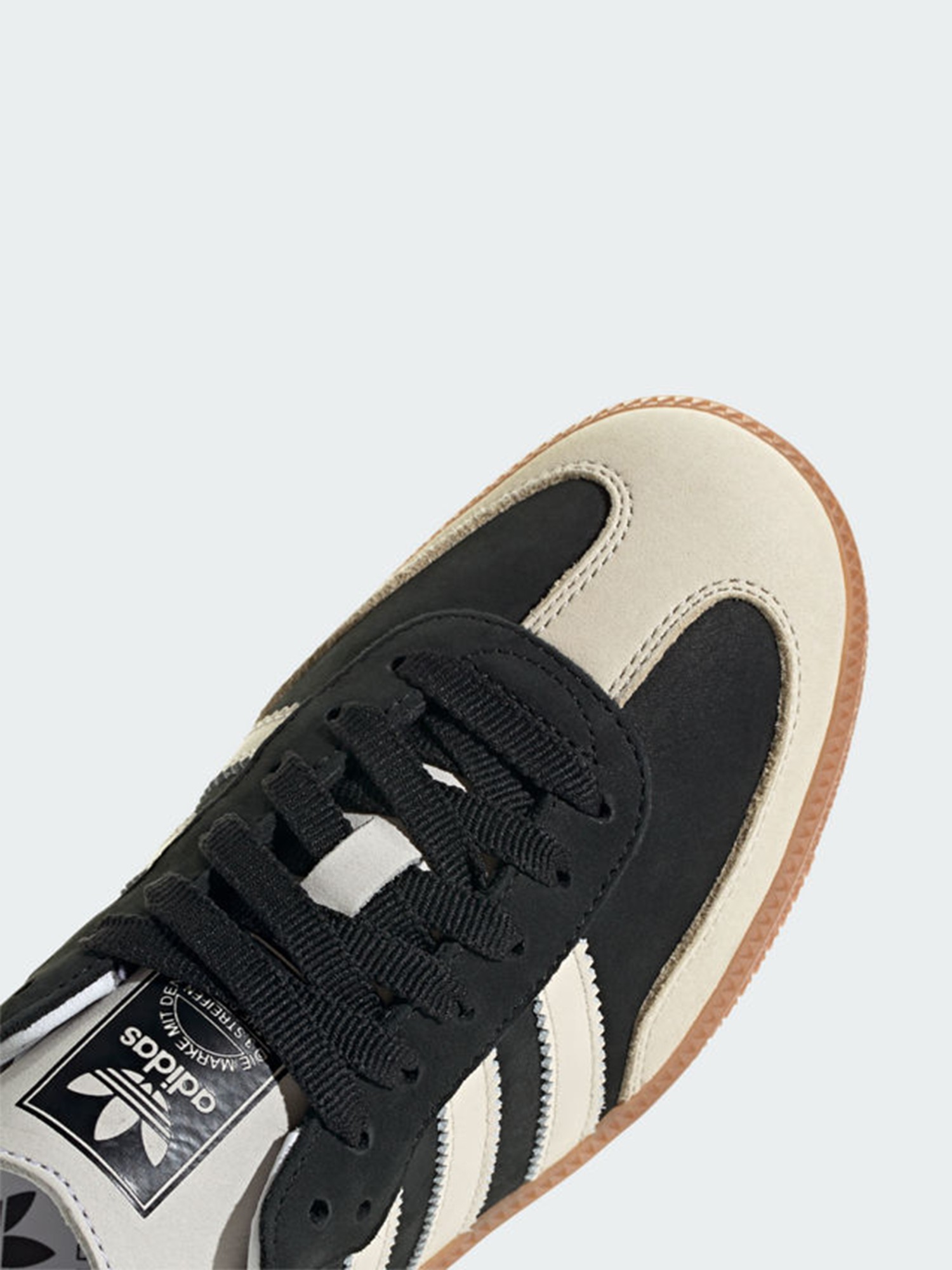 Кроссовки женские Adidas SAMBA OG W черные IE5836 изображение 6
