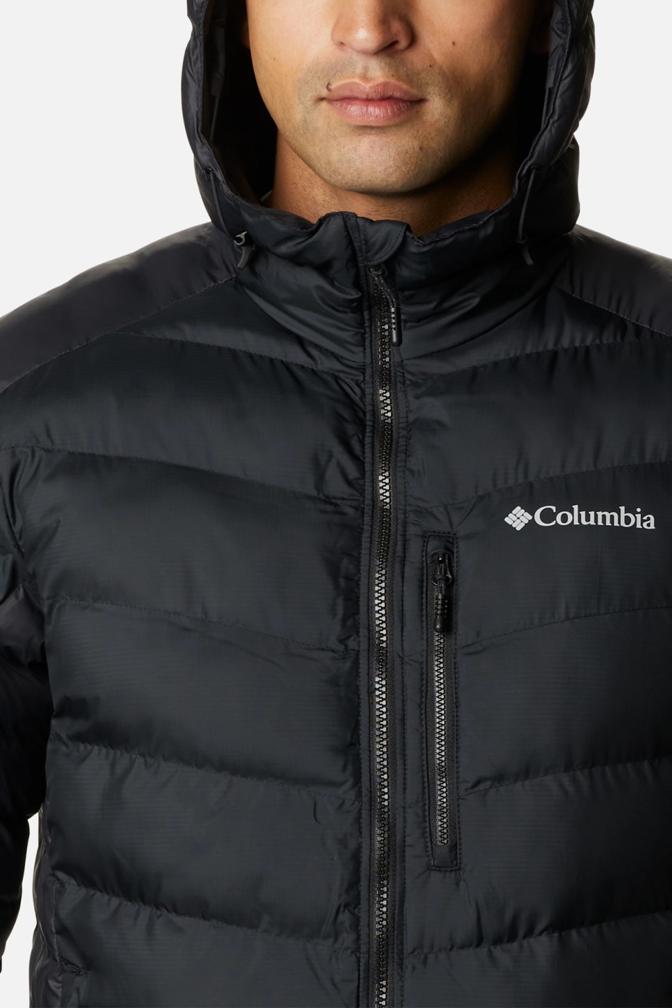 Куртка чоловіча Columbia  Labyrinth Loop™ Hooded Jacket  чорна 1957341-010 — фото 5