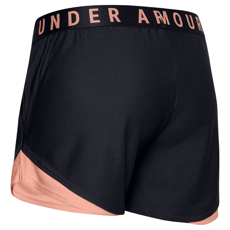 Шорты женские Under Armour Play Up  3.1 черные 1344552-016 — фото 2
