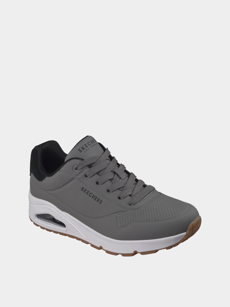 Кроссовки мужские Skechers UNO графитовые 183004 CCBK — фото 3 — Sport City Кроссовки мужские Skechers UNO графитовые 183004 CCBK — фото 3