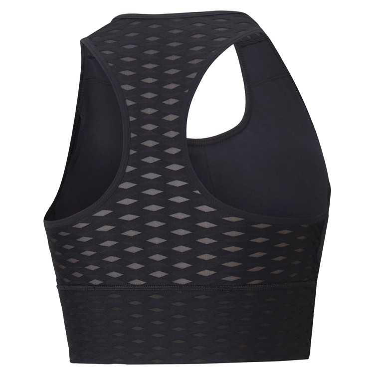 Бра женское Puma Mid Impact Flawless Bra черное 52029801 изображение 2