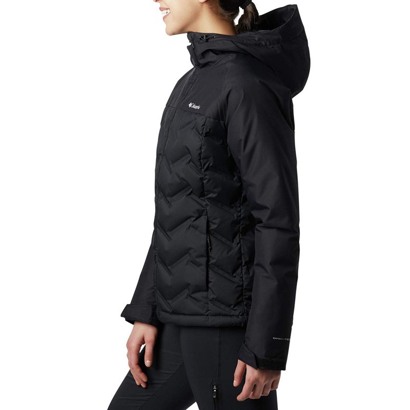 Куртка жіноча Columbia Grand Trek Down Jacket чорна 1859641-010 — фото 3