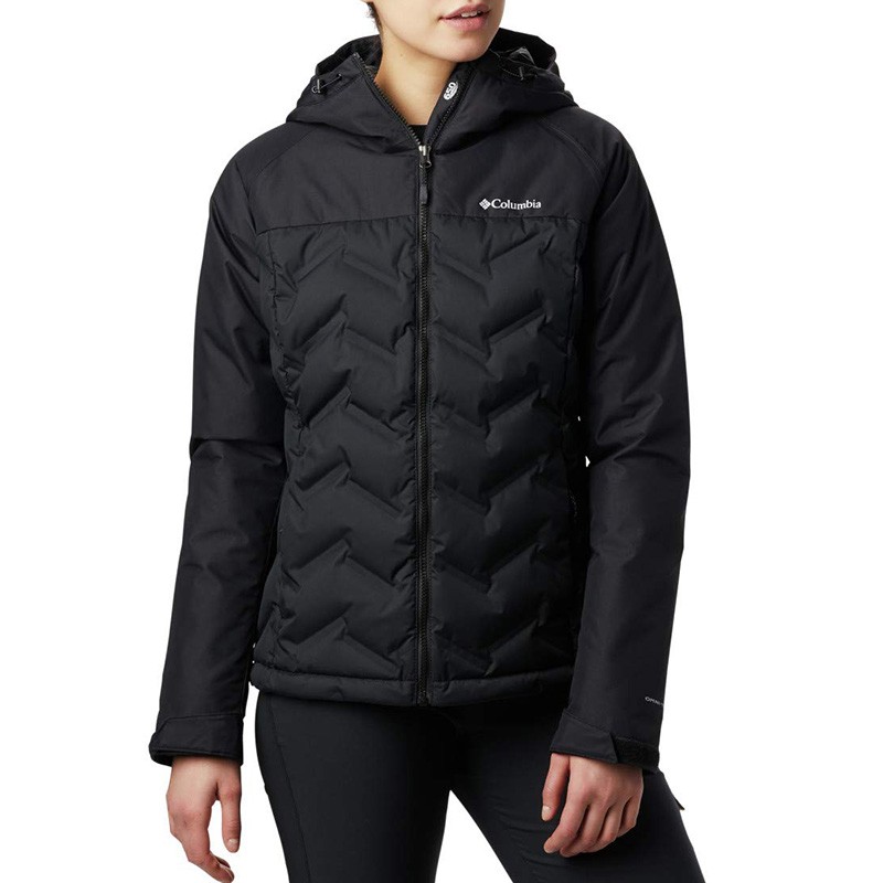 Куртка жіноча Columbia Grand Trek Down Jacket чорна 1859641-010 — фото 1