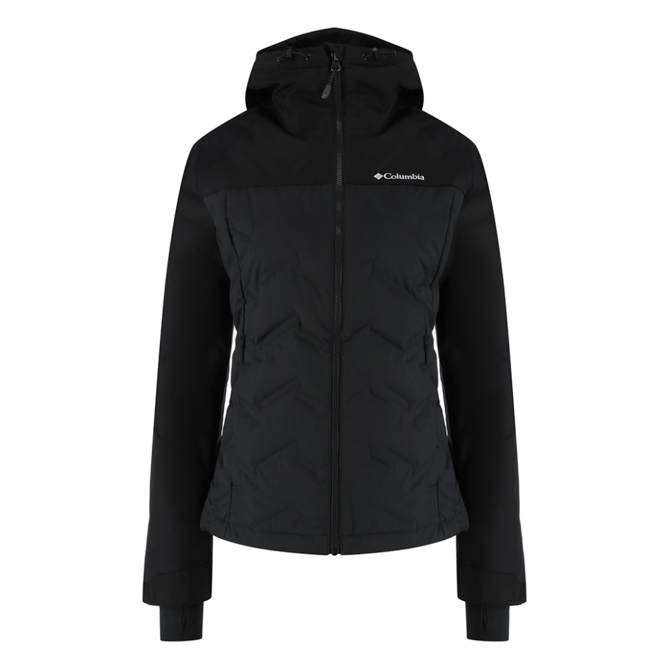 Куртка жіноча Columbia Grand Trek Down Jacket чорна 1859641-010 — фото 4