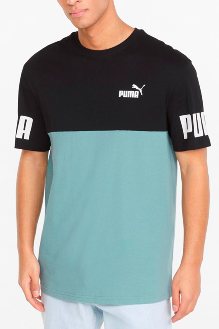 Футболка мужская Puma Power Colorblock мультицвет 84738950 изображение 2