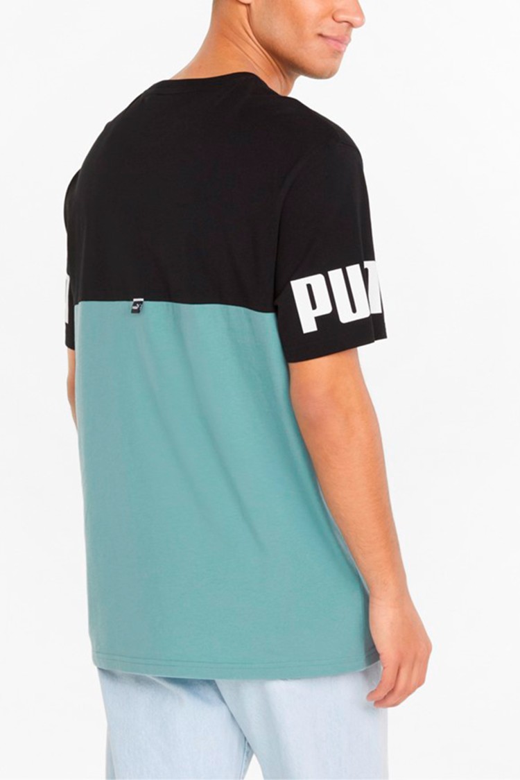 Футболка мужская Puma Power Colorblock мультицвет 84738950 изображение 3
