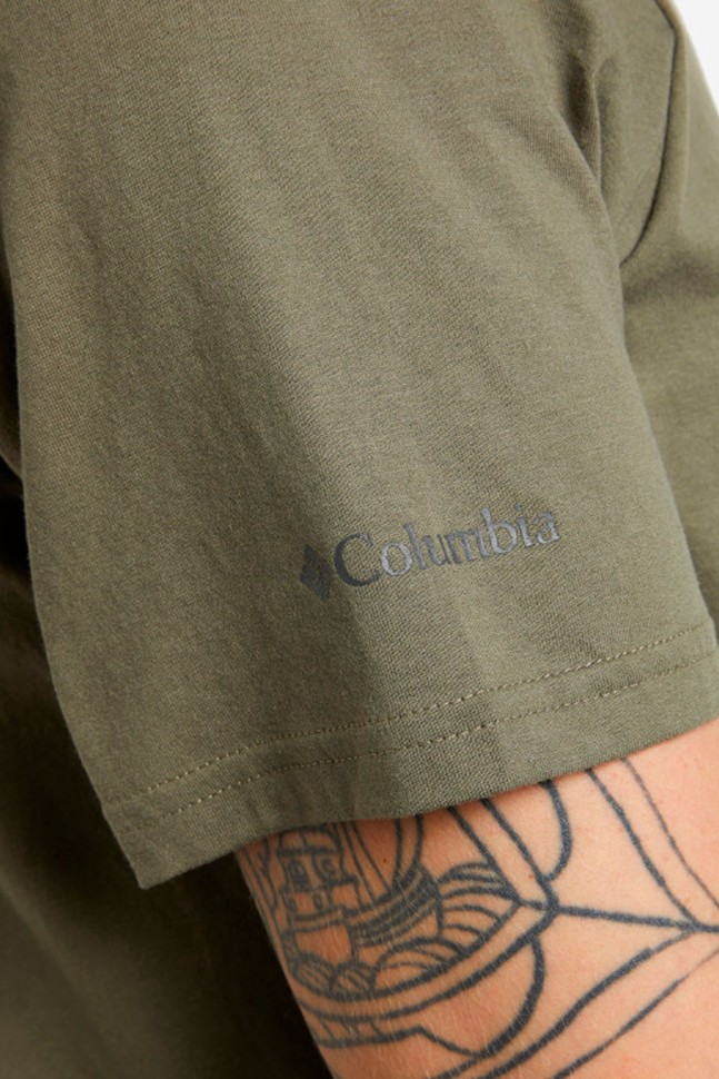 Футболка чоловіча Columbia Timber Point™ Graphic Tee зелена 2022251-397 изображение 5