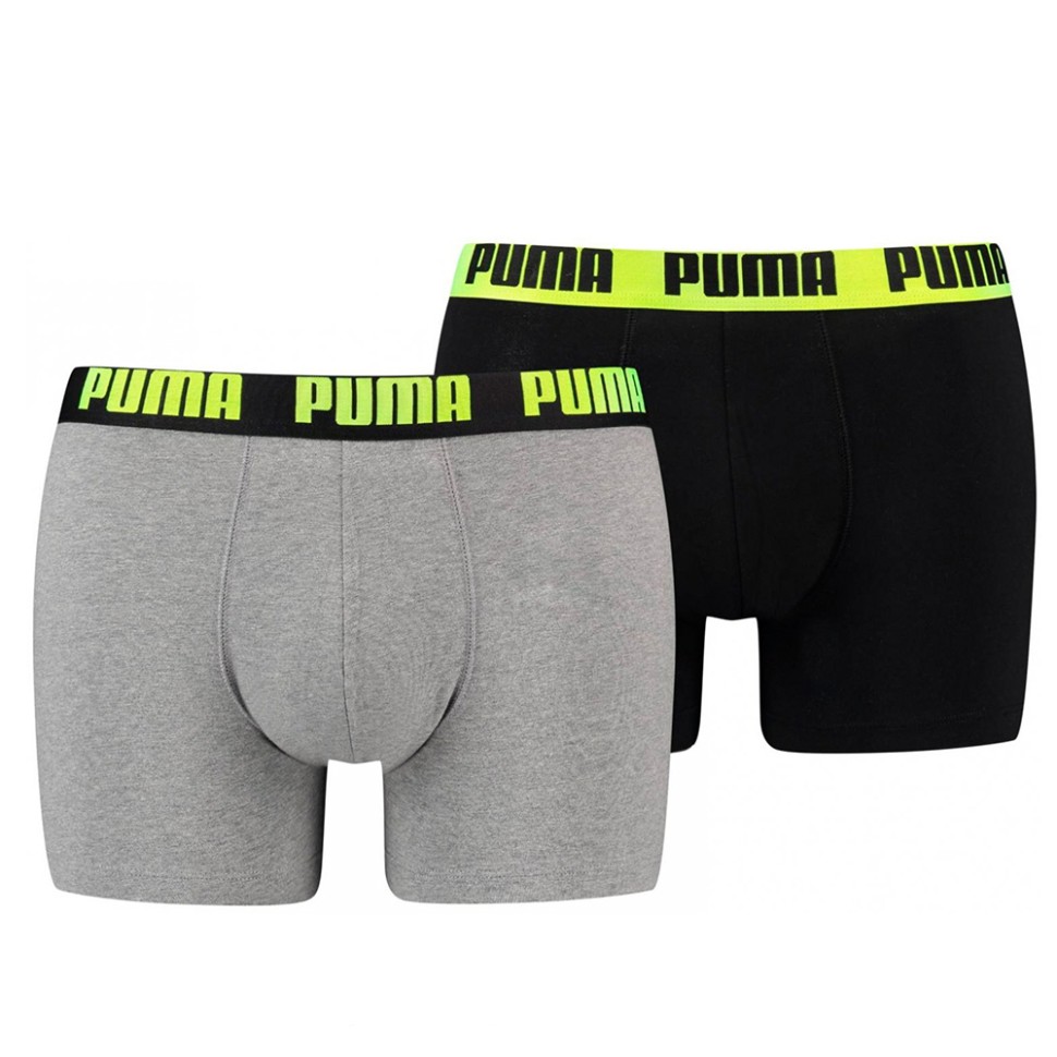 Труси чоловічі Puma Basic Boxer 2P чоловічі 90682361 — фото 1