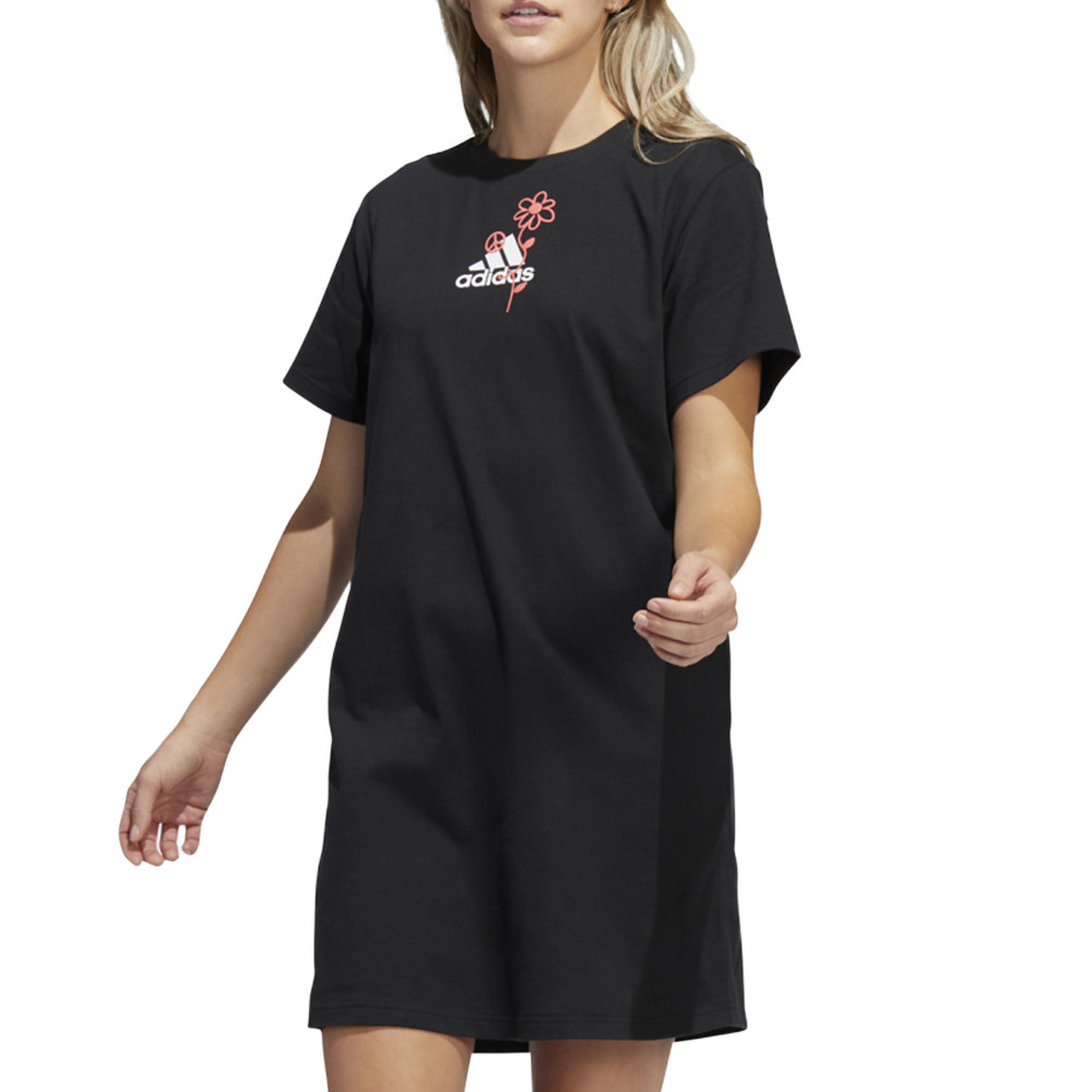 Платье женское Adidas W Fun G Dress черное H57414 изображение 1