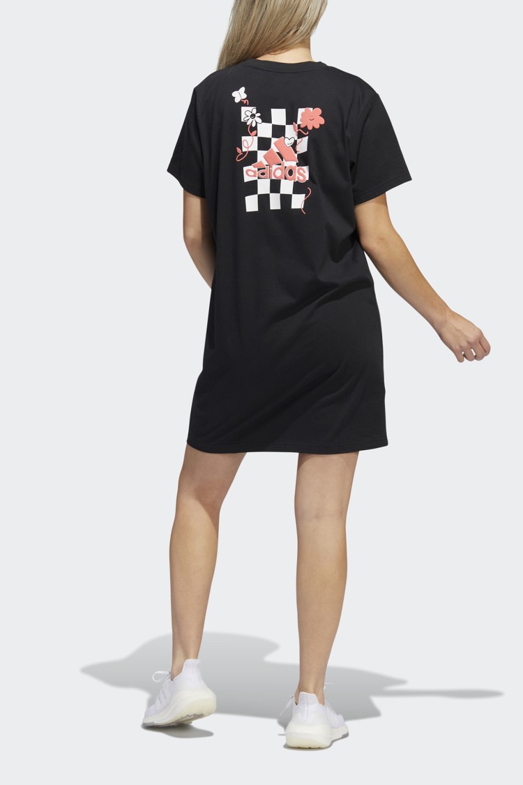 Платье женское Adidas W Fun G Dress черное H57414 изображение 3