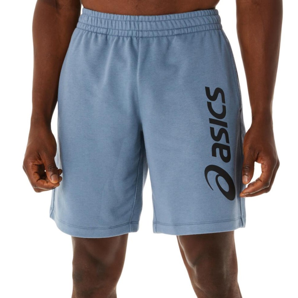 Шорти чоловічі Asics ASICS BIG LOGO SWEAT SHORT блакитні 2031A976-401 — фото 1