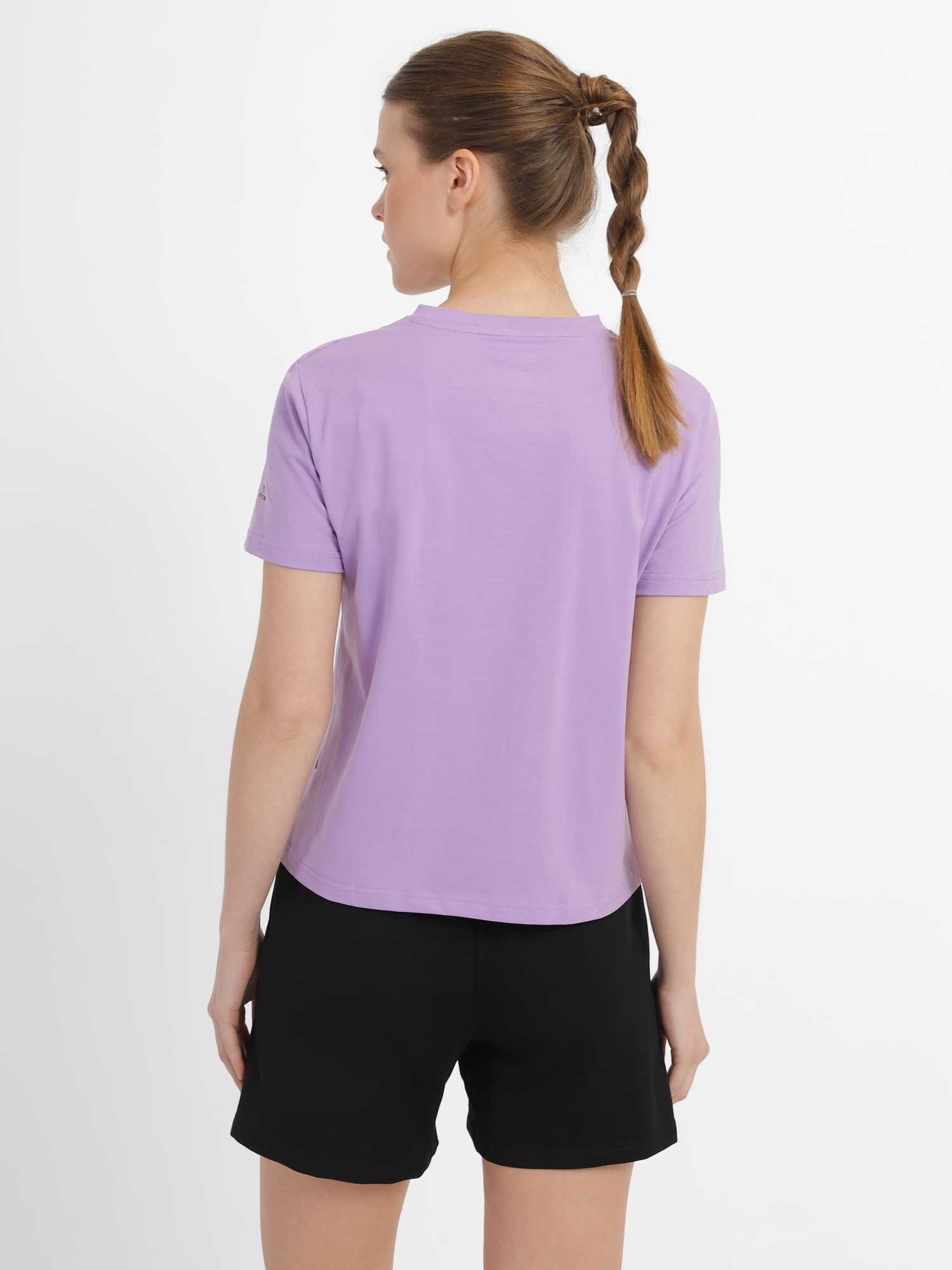 Футболка женская Evoids Skanee фиолетовая 552311-510 изображение 5