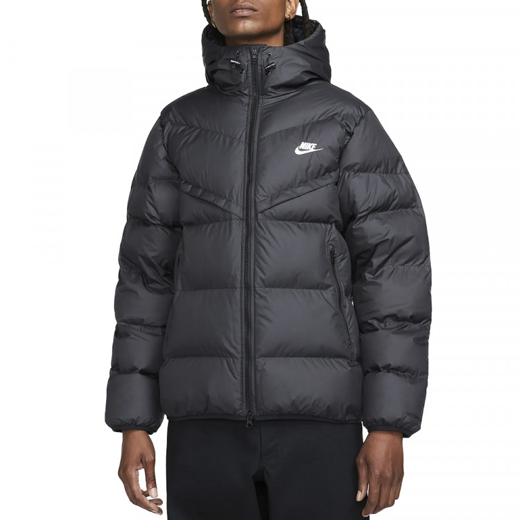 Куртка мужская Nike M NK SF WR PL-FLD HD JKT черная FB8185-010 изображение 1