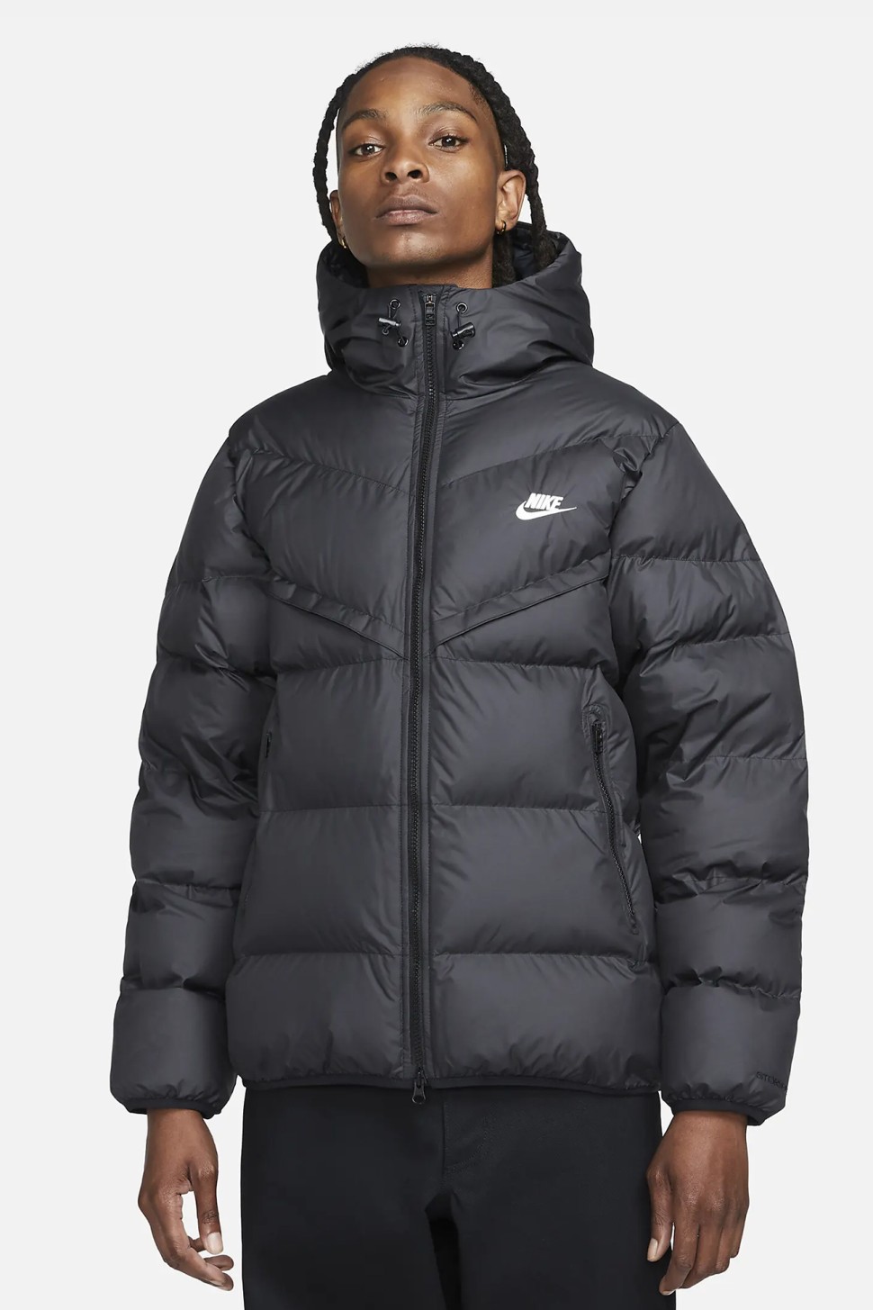 Куртка чоловіча Nike M NK SF WR PL-FLD HD JKT чорна FB8185-010 — фото 2