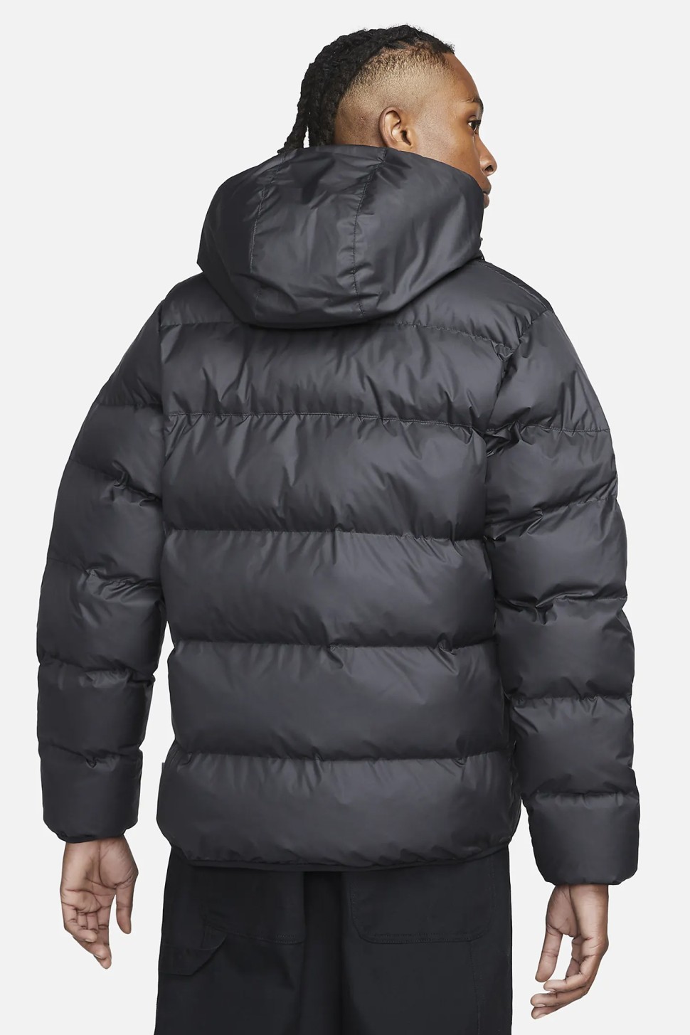Куртка чоловіча Nike M NK SF WR PL-FLD HD JKT чорна FB8185-010 — фото 3