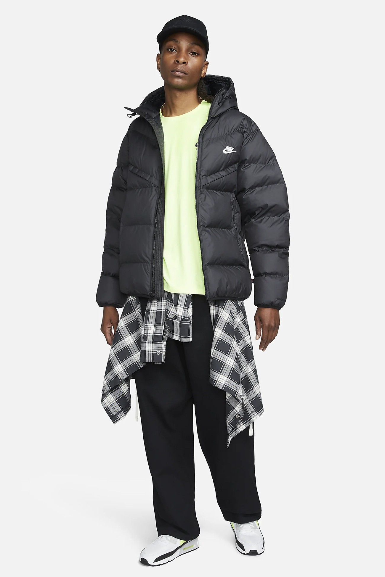 Куртка чоловіча Nike M NK SF WR PL-FLD HD JKT чорна FB8185-010 изображение 4