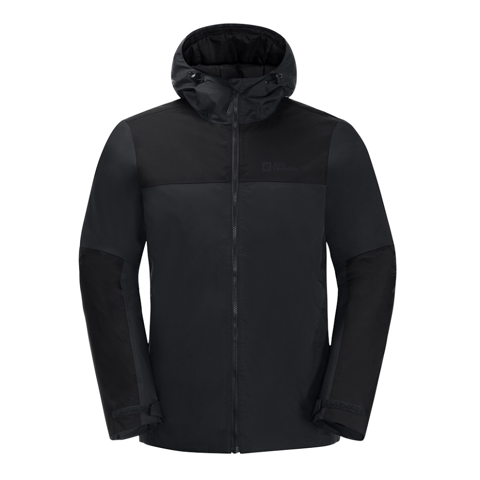 Куртка мужская Jack Wolfskin JASPER INS JKT M темно-серая 1114321-6350 изображение 6