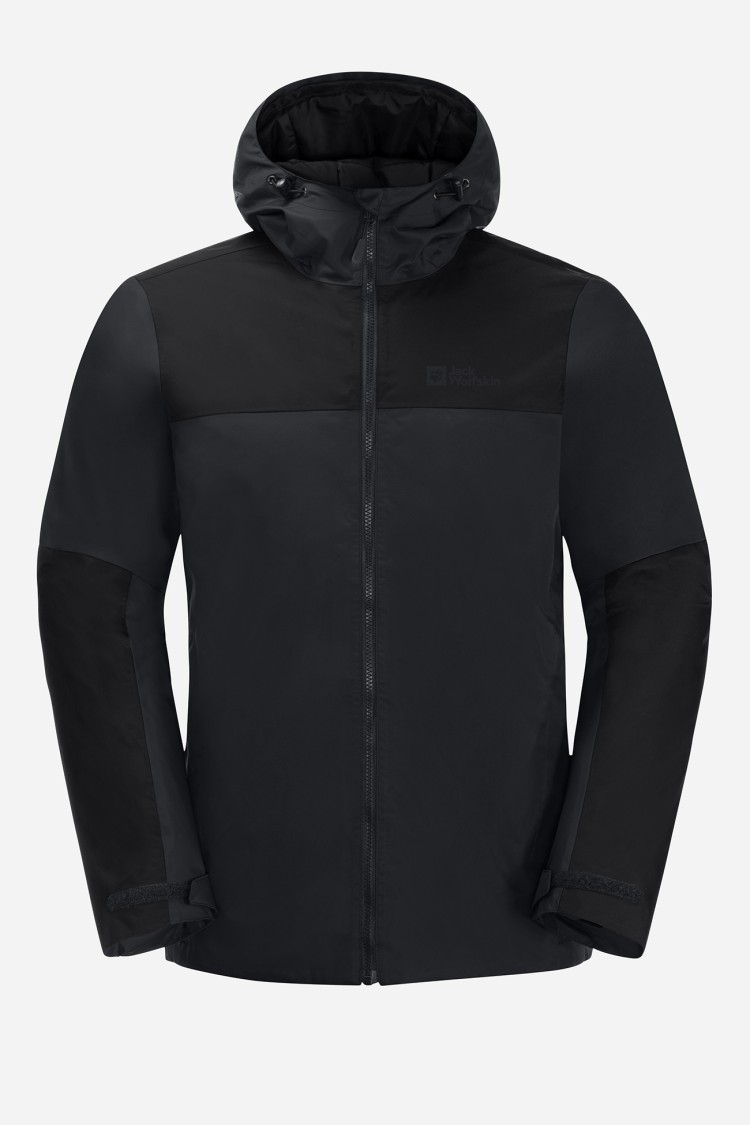 Куртка мужская Jack Wolfskin JASPER INS JKT M темно-серая 1114321-6350 изображение 7