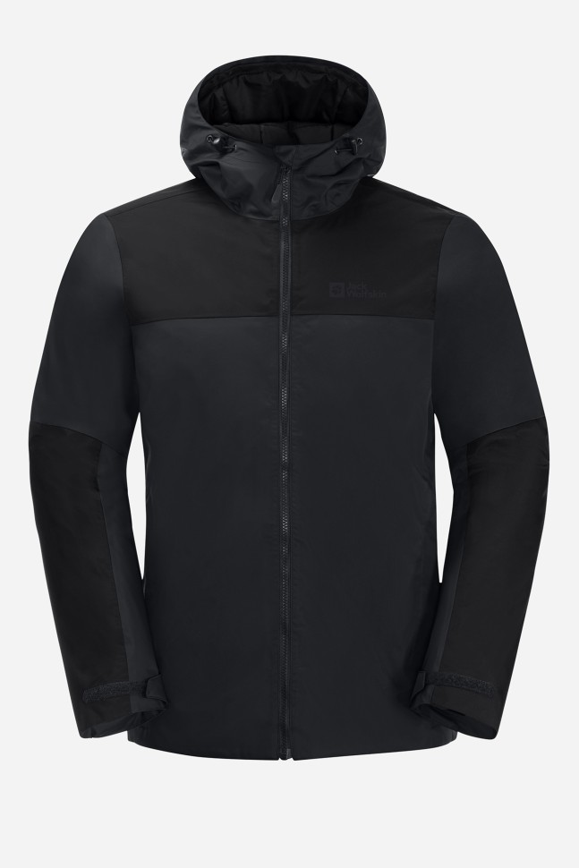 Куртка мужская Jack Wolfskin JASPER INS JKT M темно-серая 1114321-6350 изображение 7