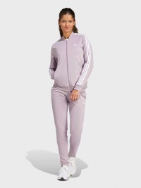 Костюм жіночий Adidas W 3S TR TS фіолетовий IS0852 изображение 2
