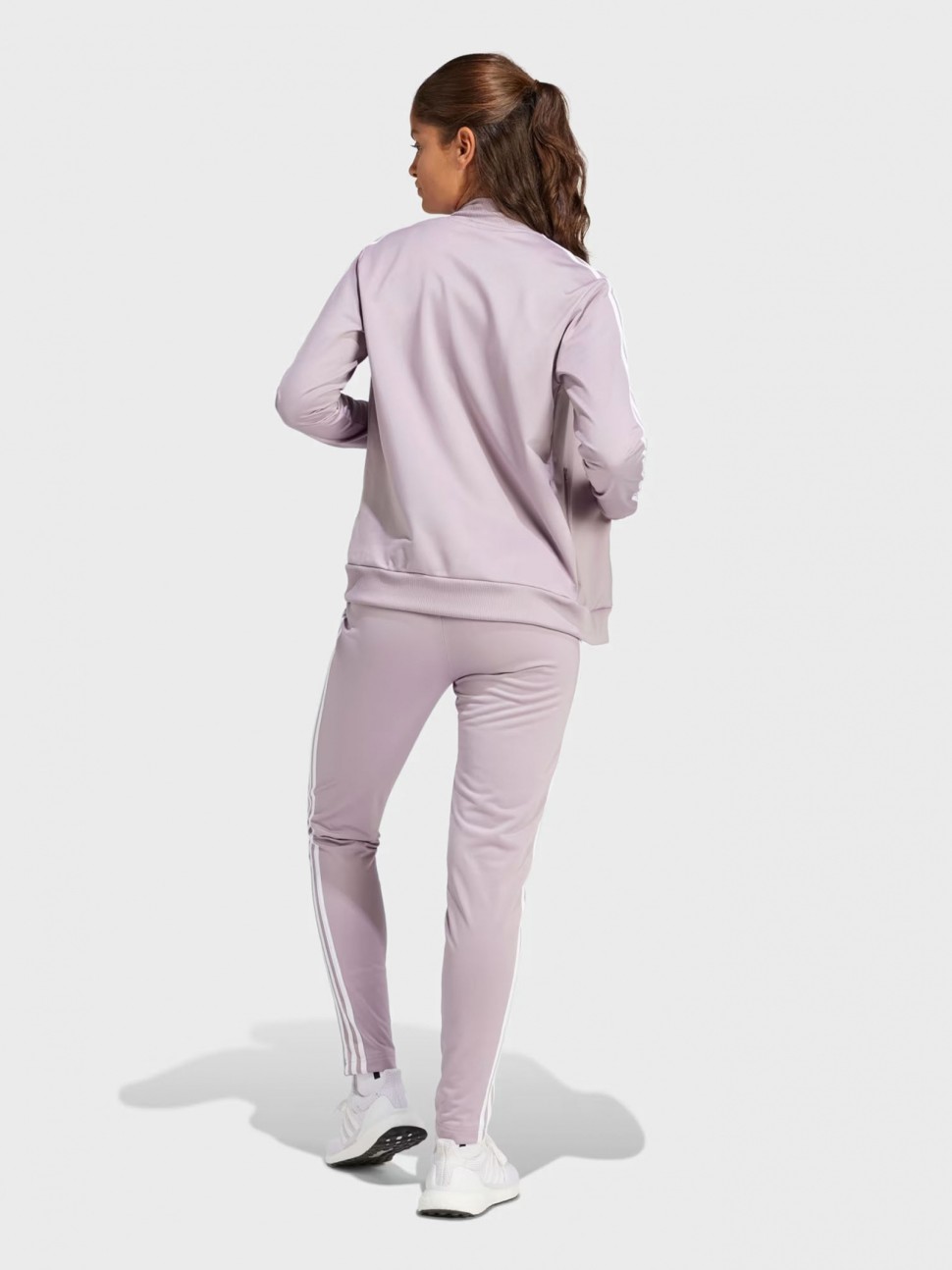 Костюм жіночий Adidas W 3S TR TS фіолетовий IS0852 — фото 3